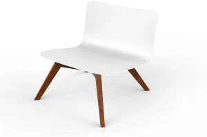 VITEO Кресло из Corian® и дерева Slim wood