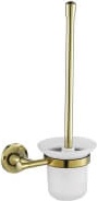 Подвесной держатель для ершика для унитаза - золото (стекло) / NO12030G Neo gold