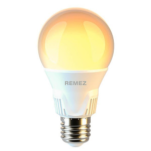 Лампа светодиодная Remez E27 7W 3000K матовая RZ-101-A60-E27-7W-3K