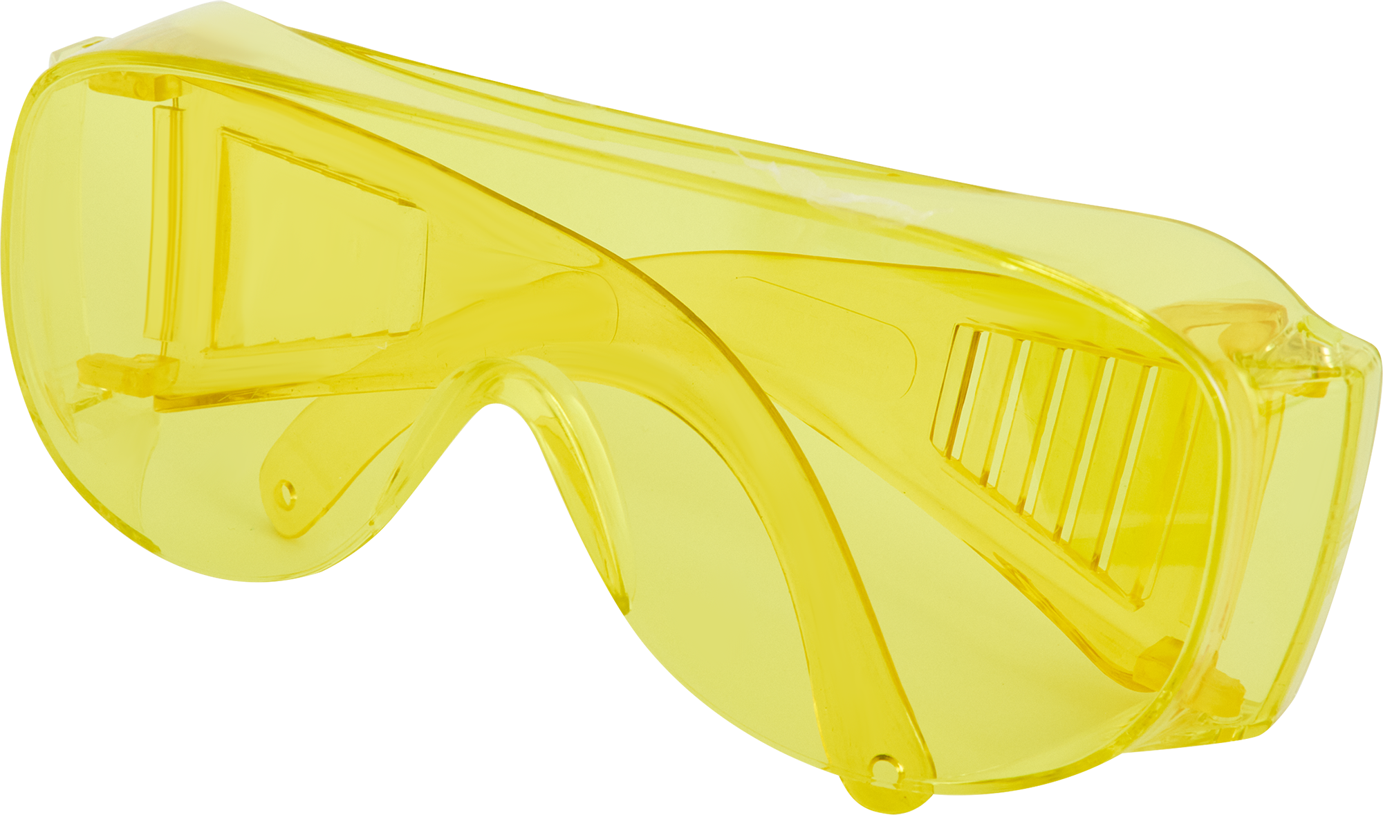 89176951 Очки защитные открытые 13513LMD желтые с возможностью носки корригирующих очков STLM-0079525 DEXTER