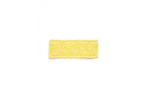 16405276 Насадка для швабры SWAN плоская микрофибра жёлтый/белый 40см 207300-03 CISNE
