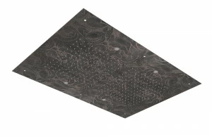 Graffio Прямоугольные накладные 700 × 500 мм 6 небулайзеров, хромотерапия с радиоуправлением. AR271