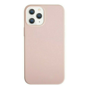 565674 Чехол для iPhone 12 Pro Max "Lino Anti-microbial" розовый Uniq