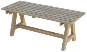 Zuri Design Прямоугольный деревянный садовый стол Egeo G-01-to1l / g-01-to1s