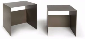 Atipico Низкий квадратный лакированный журнальный столик