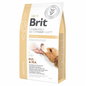 ПР0048555 Корм для собак VDD Hepatic беззерновая диета при печеночной недостаточности сух. 2кг Brit