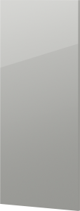 85036561 Дверь для шкафа Аша грей 44.7x102.1 см ЛДСП цвет светло-серый Аша серый STLM-0057852 DELINIA ID