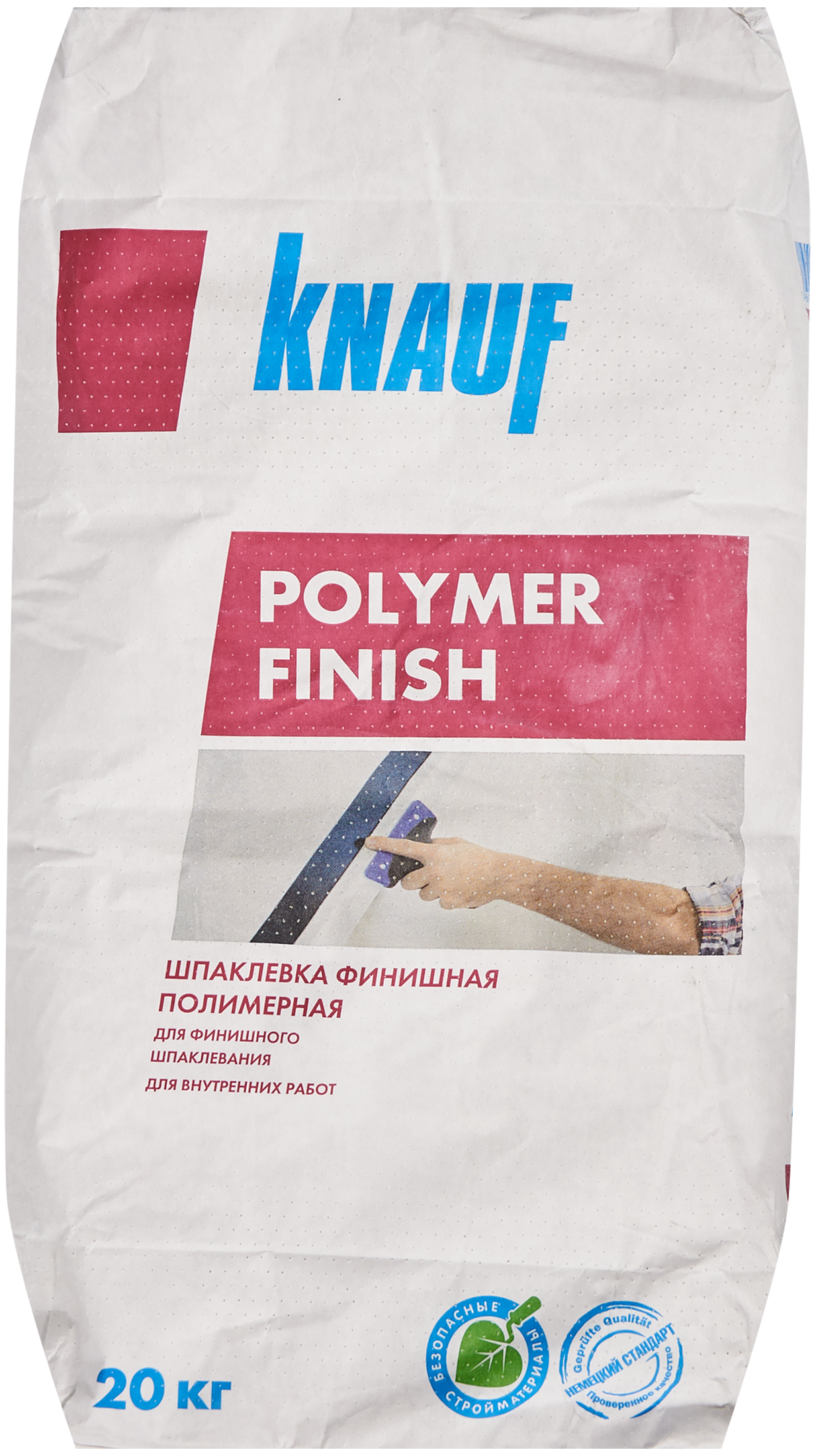 16551296 Шпаклёвка полимерная финишная Полимер финиш 20 кг Polymer finish STLM-0006924 KNAUF