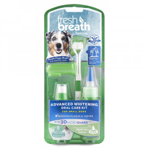 ПР0044790 Отбеливающий набор для ухода за зубами "Свежее дыхание" для собак мини-пород TROPICLEAN