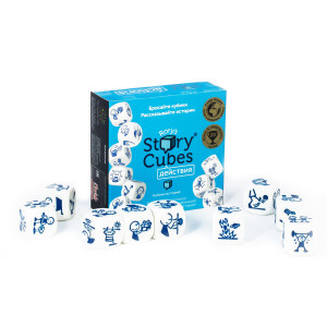 389400 Настольная игра Кубики Историй «Действия» Rory's Story Cubes