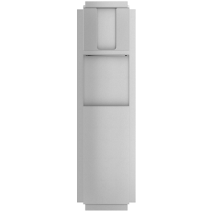 T563-S Комбинация с диспенсером для полотенец и корзиной на 20 л, полностью скрытая в стене duten