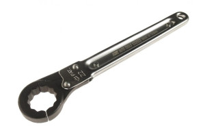 15566520 Раскрывающийся 12-гранный ключ с трещоткой 225 мм 332522 JTC