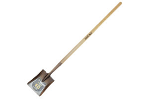 16230566 Строительная лопата , совковая,14g RN, с деревянной ручкой 48" 68-140 NIKONA