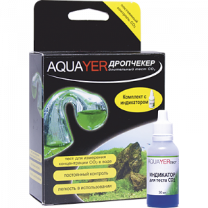 ПР0056028 Комплект для тестирования аквариумной воды Дропчекер+Индикатор 30мл AQUAYER