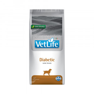 ПР0050280 Корм для собак Vet Life Natural Diet при диабете сух. 12кг Farmina
