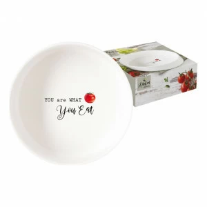 Чаша-салатник фарфоровая белая в подарочной упаковке Kitchen Elements EASY LIFE KITCHEN ELEMENTS 00-3946717 Белый