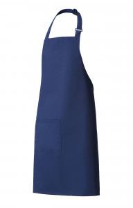 60122 Фартук с нагрудником dark blue (темно-синий) HORECA  Одежда для официантов  размер