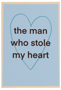 540086 Открытка "Man stole heart" Opaperpaper