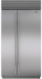 Sub-Zero Американский стальной двухдверный холодильник с морозильной камерой класса а +