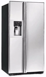 mabe Американский холодильник no Frost из нержавеющей стали с дозатором льда класса a + Side by side | prof. 61cm