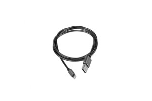 18444037 Кабель USB - Lightning MFI 1м Черный Digital CB-IS01 Rombica