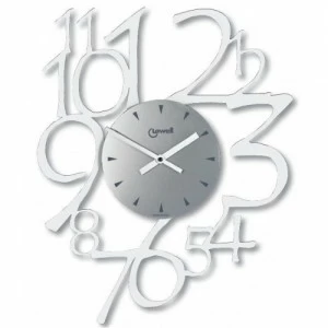 Часы настенные дизайнерские 50х40 см серые Lowell LOWELL  00-3872977 Серый