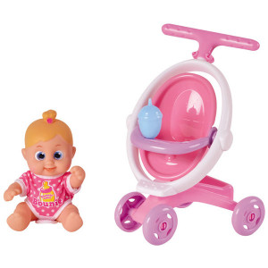 803004 Кукла Бони с коляской, 16 см Bouncin' Babies
