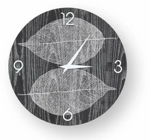 LIGNIS® Настенные часы из дерева с инкрустацией или лепниной Dolcevita nature 10.063 / 10.141