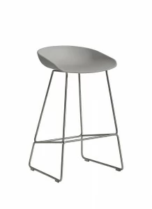 Барный стул серый Neo BRADEX HOME  00-3974004 Серый