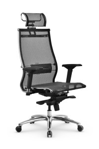 90343516 Офисное кресло прочный сетчатый материал цвет хромированный z312819885 STLM-0192925 МЕТТА