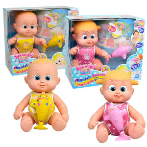 801011 Кукла плавающая с дельфином, 35 см Bouncin' Babies