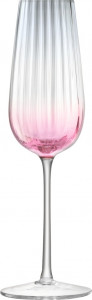 10656193 LSA International Набор бокалов для шампанского LSA International, "Dusk", 250мл, розово-серый, 2шт. Стекло