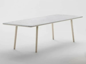 RETEGUI Прямоугольный обеденный стол из мрамора
