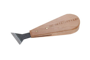 16378934 Силовой нож флажок № 08 сталь Р6М5 для резьбы по твердому и мягкому дереву 06886 ТАТЬЯНКА