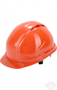 59800 Каска строительная "Биот" с храповым механизмом оранжевая  Средства защиты головы размер