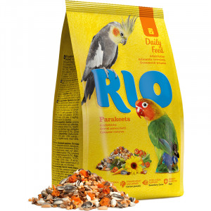 Т0033374 Корм для птиц для средних попугаев 500г RIO