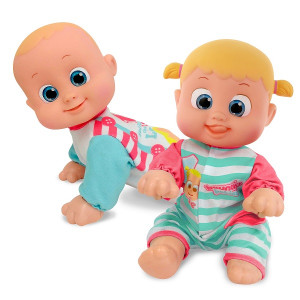 801018 Кукла ползающая, 35 см Bouncin' Babies