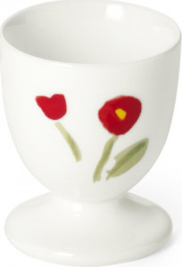 10639873 Dibbern Чашка для яйца Dibbern "Впечатление.Красные маки" Фарфор