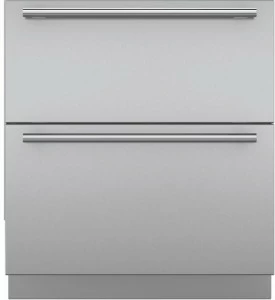 Sub-Zero Напольный холодильник с ящиками из нержавеющей стали с морозильной камерой класса а + Designer Icbid-30ci