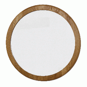 Зеркало деревянное круглое Veneto BONESSI ДИЗАЙНЕРСКИЕ 231923 Коричневый
