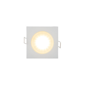 90677782 Светильник точечный светодиодный встраиваемый DK3014-WH 1.50 м² нейтральный белый свет цвет белый STLM-0334487 DENKIRS
