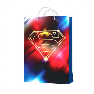 286215 Superman Пакет подарочный большой-2, 220*310*100 мм Пакеты