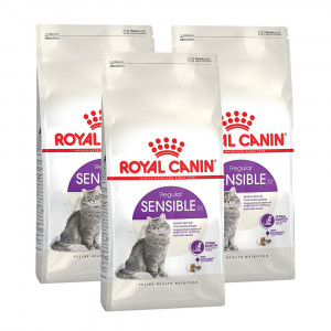 Т00008786*3 Корм для кошек Sensible 33 при чувствительном пищеварении сух. 2кг (упаковка - 3 шт) ROYAL CANIN