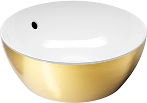 885550 Накладная раковина на столешницу  овальная GSI ceramica
