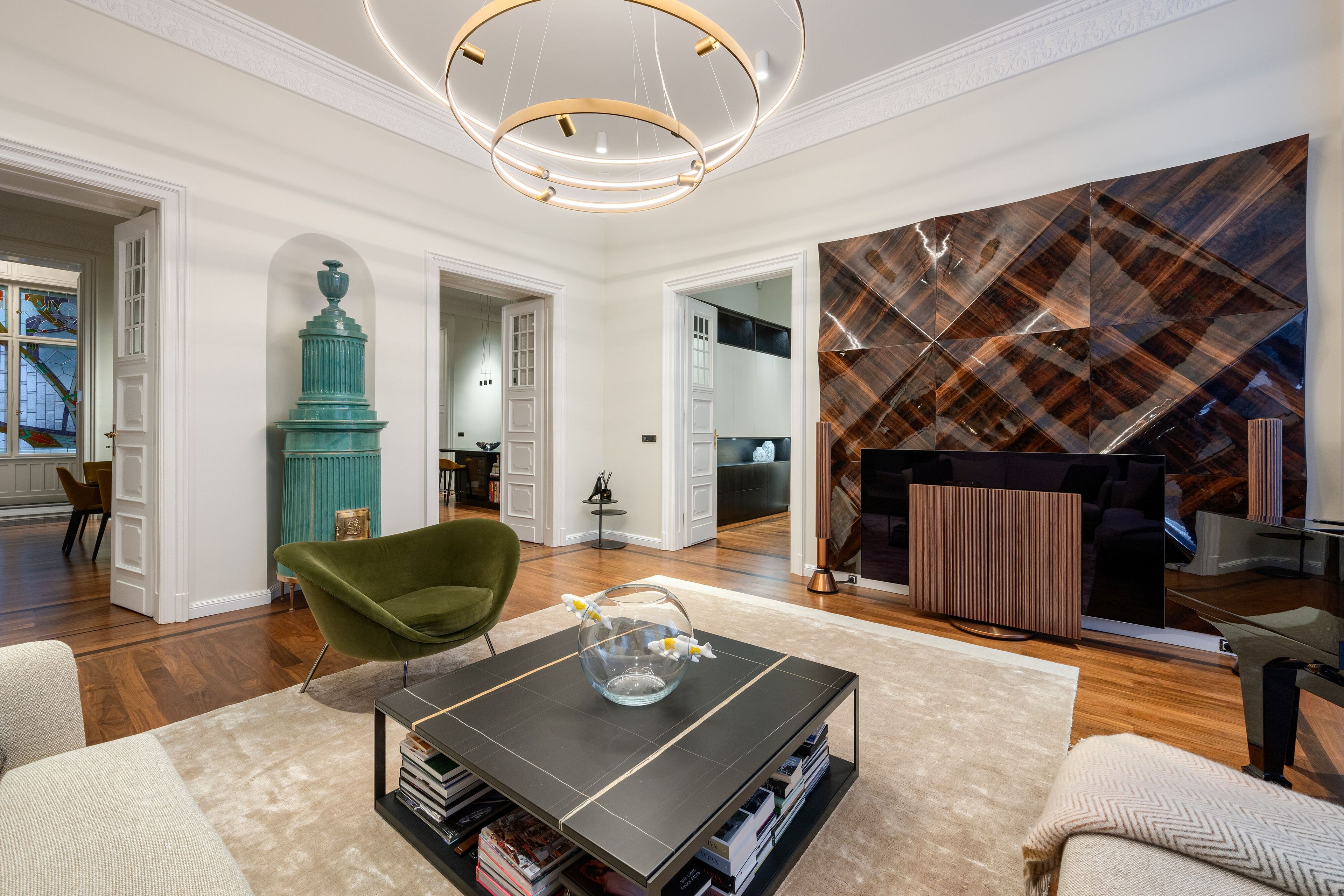 Деревянная настенная художественная композиция MOKO ALPHA ARCH-00023008 - Вид №1