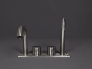RIFRA Комплект для ванны из нержавеющей стали с ручным душем Forty 1210111/2