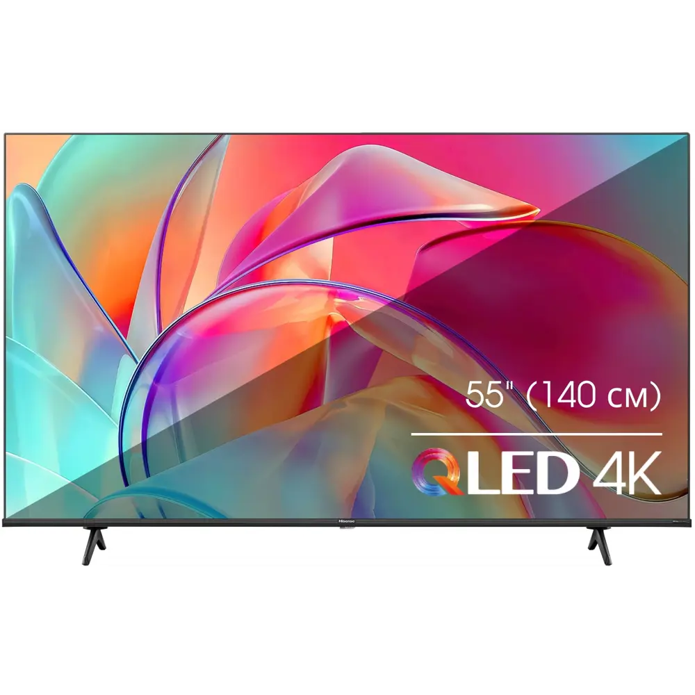 Телевизор Hisense 55E7KQ 4K Ultra HD 55" 140 см цвет черный