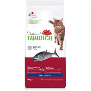 ПР0059544*2 Корм для кошек TRAINER Natural тунец сух. 10кг (упаковка - 2 шт) NATURAL TRAINER