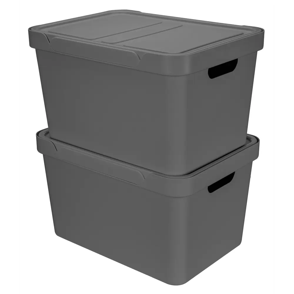 БЫТПЛАСТ Ящик Deluxe для эргономичного хранения 18 л 82905606 STLM-0037756 - Вид №8