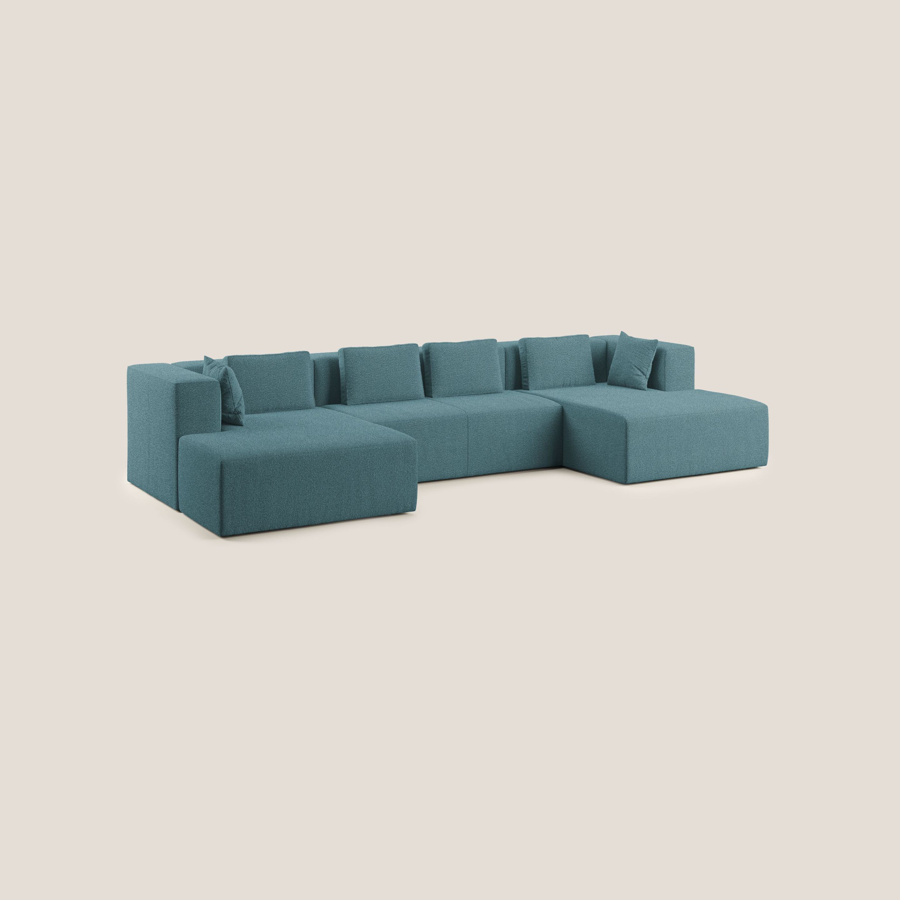 Панорамный тканевый диван с шезлонгом Divani.Store Нептун ARCH-00035300 - Вид №72